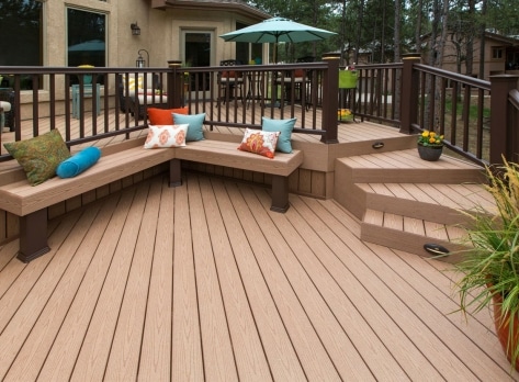 While there are many benefits from building a composite deck in your yard, there are several considerations, like with any materials you use, that you may want to take before committing to it for your next project.